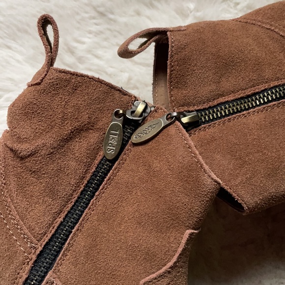 Spell | Cactus Rose Tan Suede Ankle Boots | 39 - Picture 10 of 16